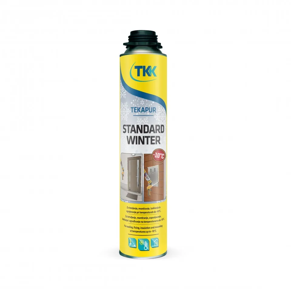 Pur pena pištoljska STANDARD WINTER 750ml TKK