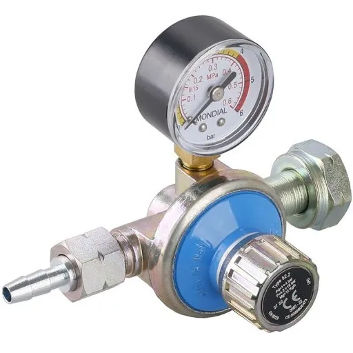 Regulator pritiska sa manometrom za propan butan Levior