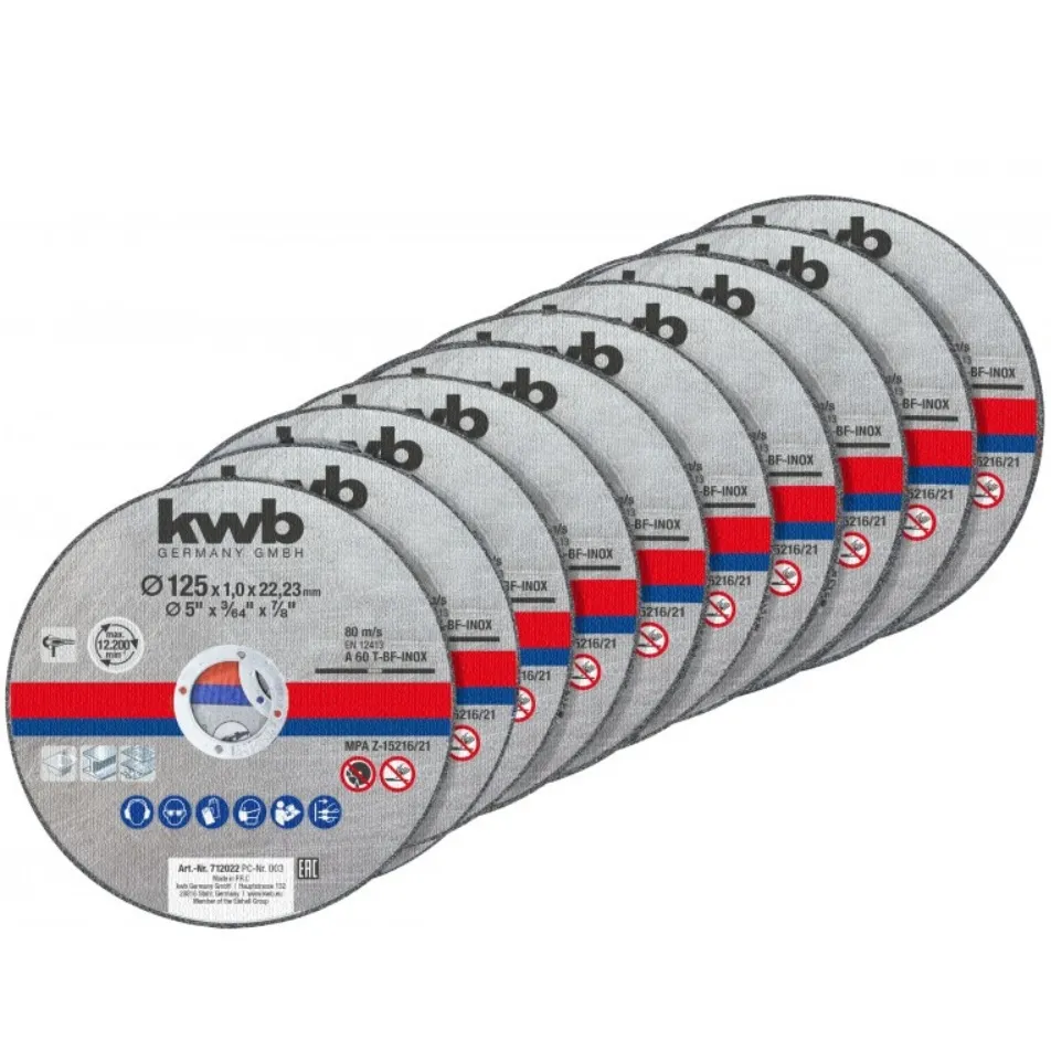 Rezna ploča za inox i metal 125x1mm - 10kom. EINHELL