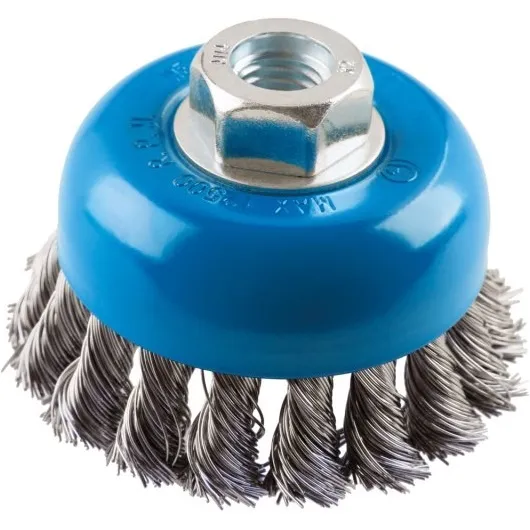 Rotaciona četka za brusilicu gruba - inox 80mm FESTA