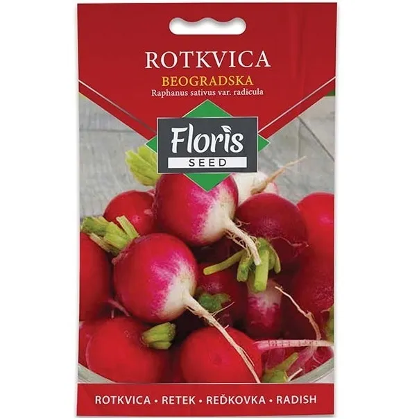 Rotkvica Beogradska seme 3g - 10kom. FLORIS