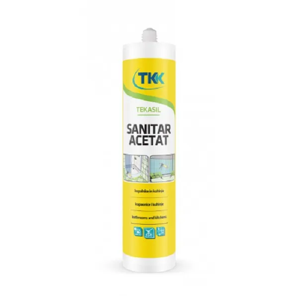 Silikon sanitar acetat trasparentni 280ml TKK