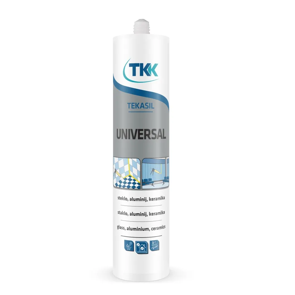 Silikon univerzalni TKK transparentni 280ml