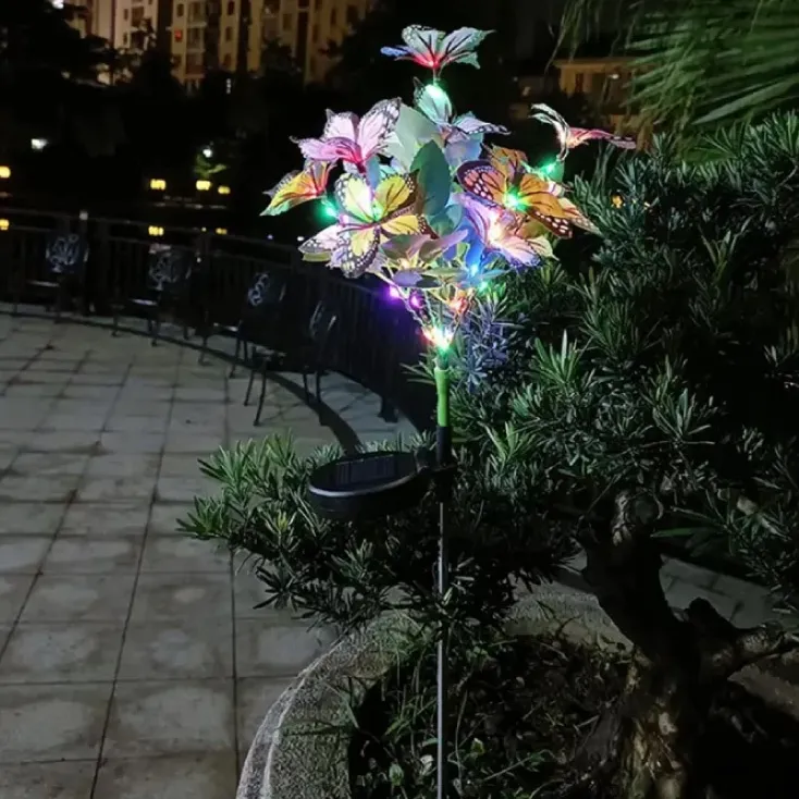 Solarna baštenska lampa - leptiri PROSTO