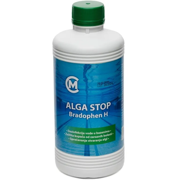 Sredstvo za alge ALGASTOP za bazene Bradophen-H 1L