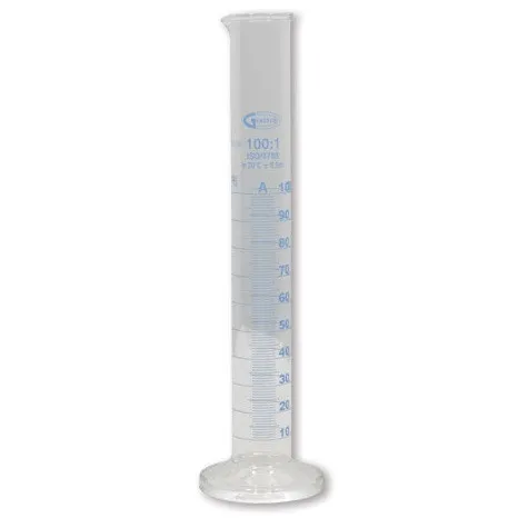 Staklena menzura - gradirana 100ml 2kom
