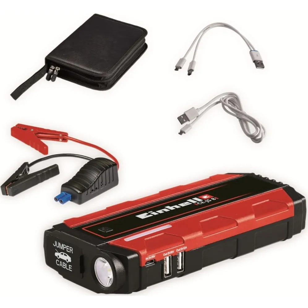 Starter za auto i powerbank za telefone CE-JS 8 EINHELL