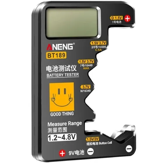 Tester baterija C/AA/AAA/D/N/9V