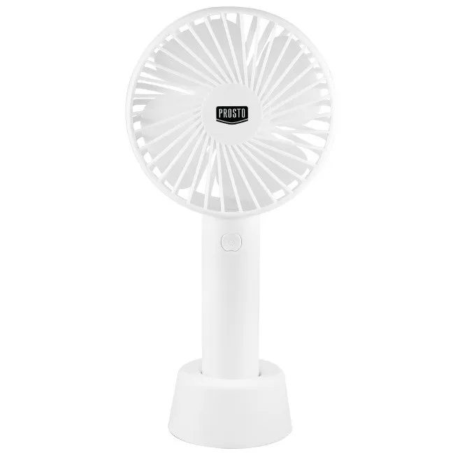 Ventilator ručni punjivi - beli PROSTO