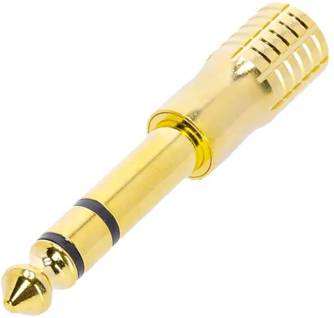 Adam Hall Connectors 4 STAR A MF3 JM3 GOLD adapt...