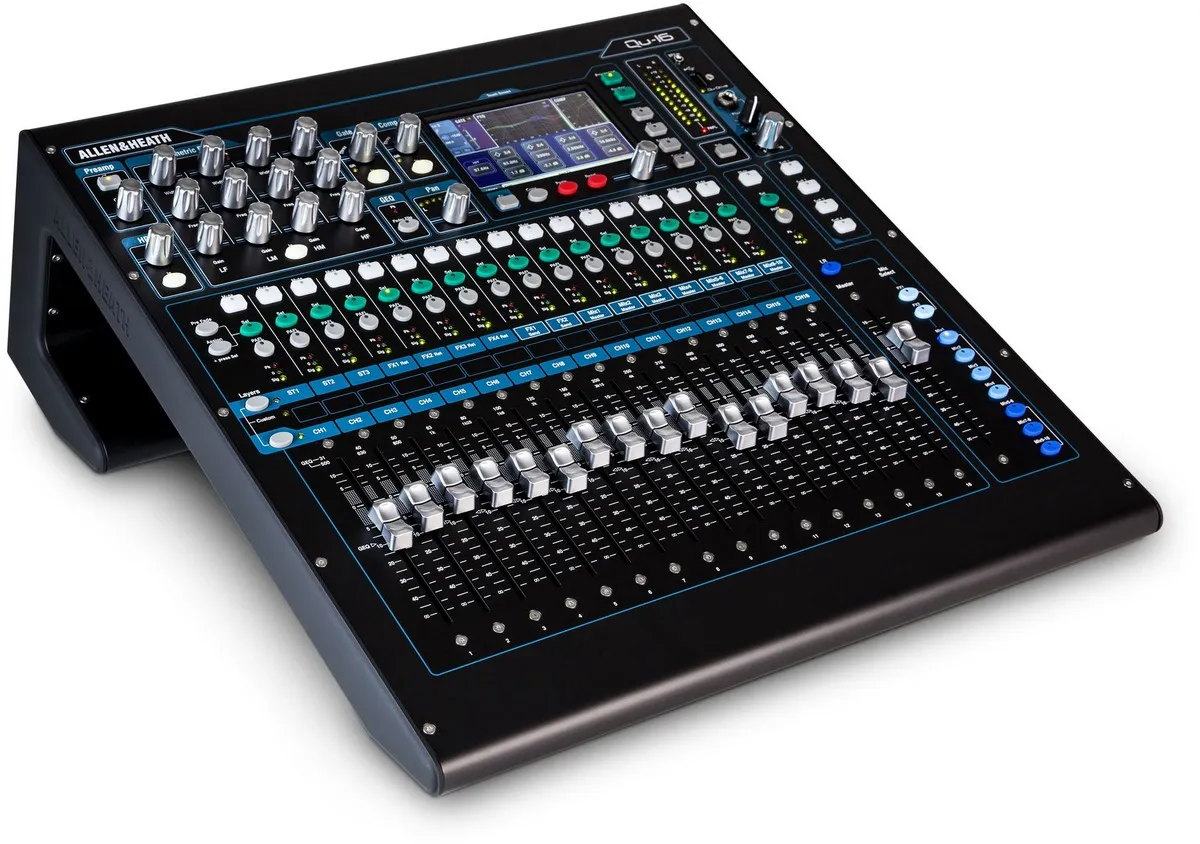 Allen&Heath Qu-16 Chrome digitalni mikser+ POKLO...