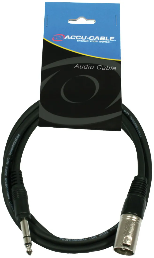 American Audio Accu-Cable AC-XM-J6S/1,5 kabl