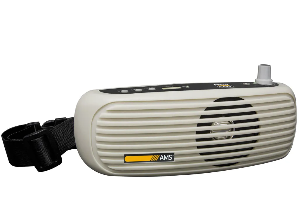 AMS A3P PORTABLE WAIST SPEAKER SYSTEM WITH HEADS...