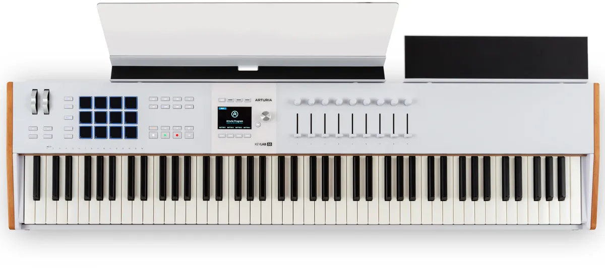 Arturia KeyLab 88 mk3 White midi kontroler klavi...