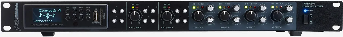 Audiophony PMX34 mikser/pretpojačalo sa USB/SD/T...