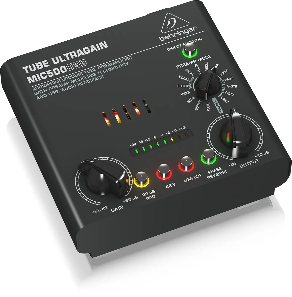 Behringer MIC500USB Tube Ultragain mikrofonsko p...