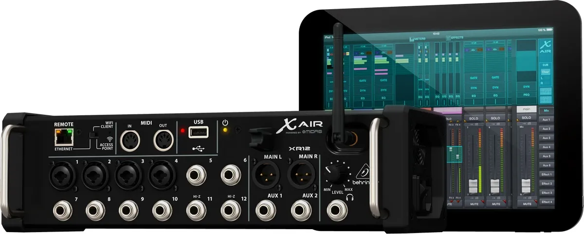 Behringer X AIR XR12 iPad/Android tablet Mixing ...