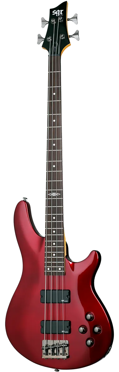 C-4 SGR by Schecter Metallic Red (MRED) SKU # 3817