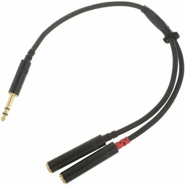 CORDIAL CFY 0,3 VGG Stereo jack 6.3 mm to 2x mon...