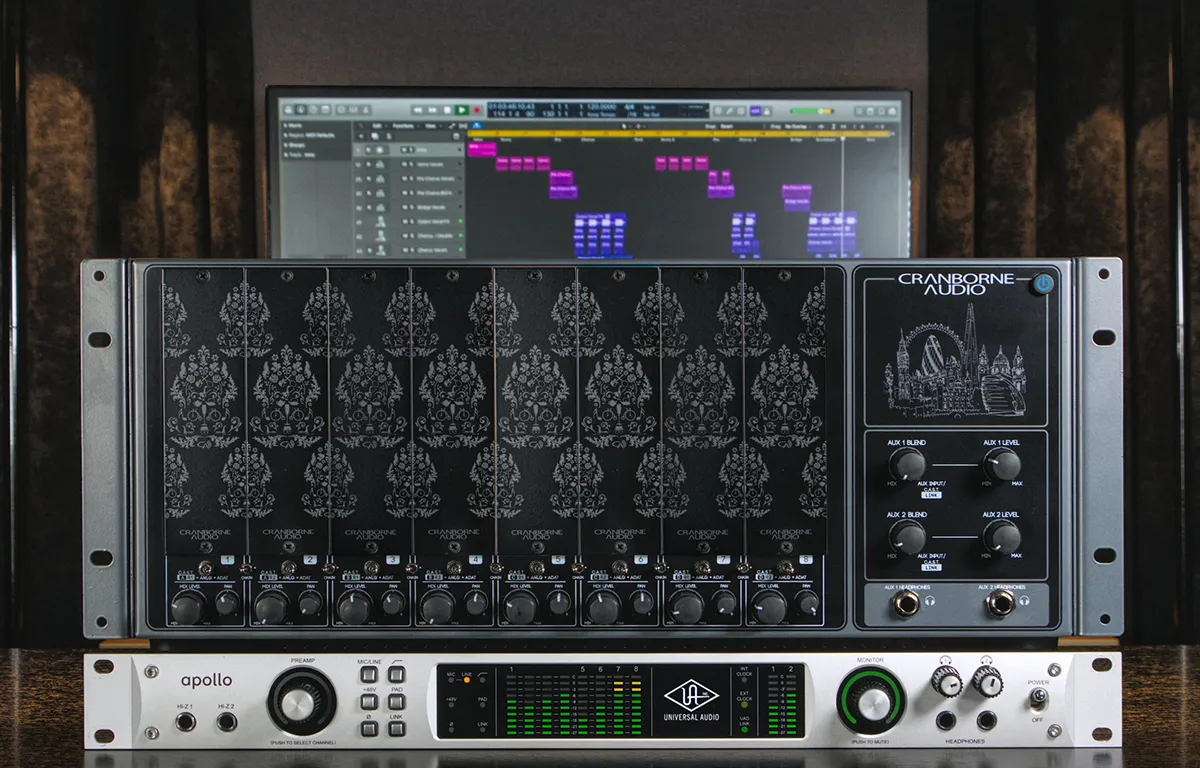 Cranborne Audio Vintage Wallpaper Blank Panels B...
