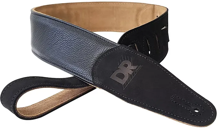DR Black BTS-BK Butter-Soft kaiš za gitaru