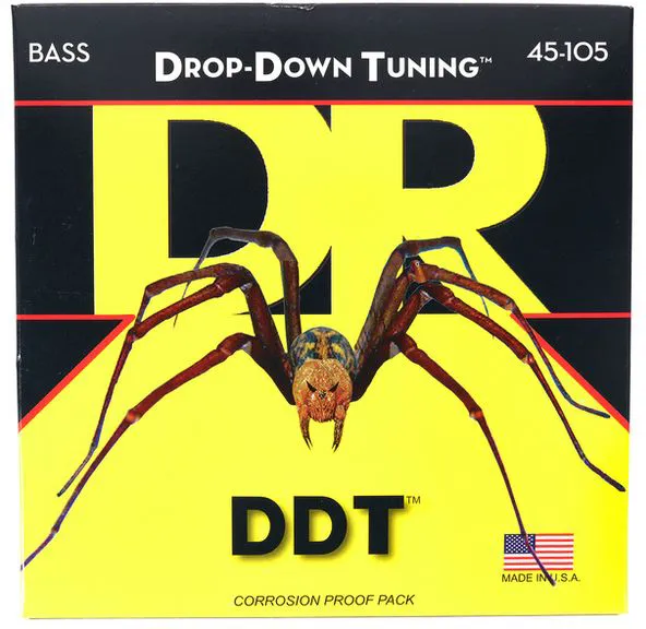 DR DDT-45 Drop-Down Tuning žice za električnu ba...