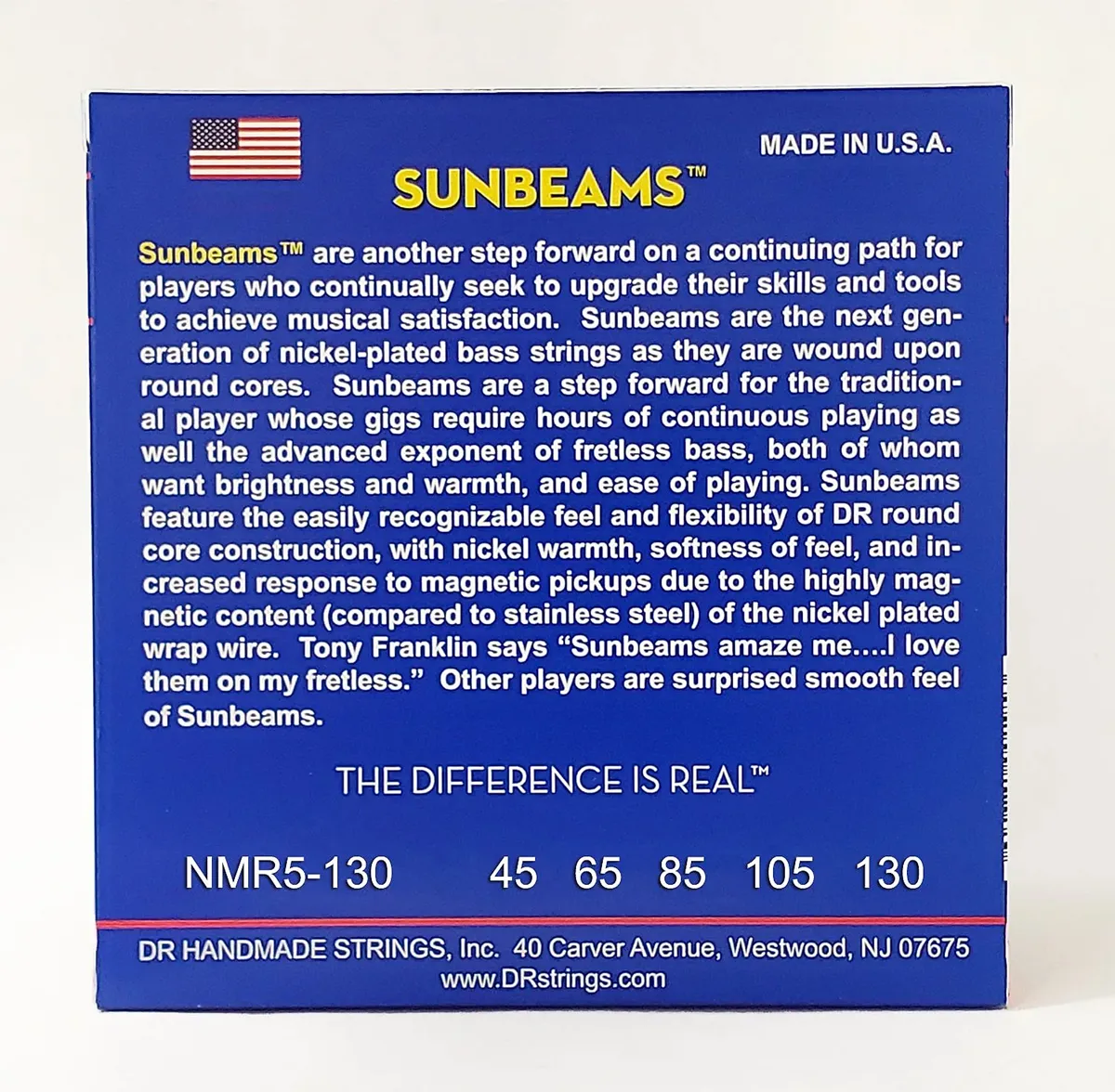 DR Sunbeams NMR5-130 žice za 5-žičanu električnu...