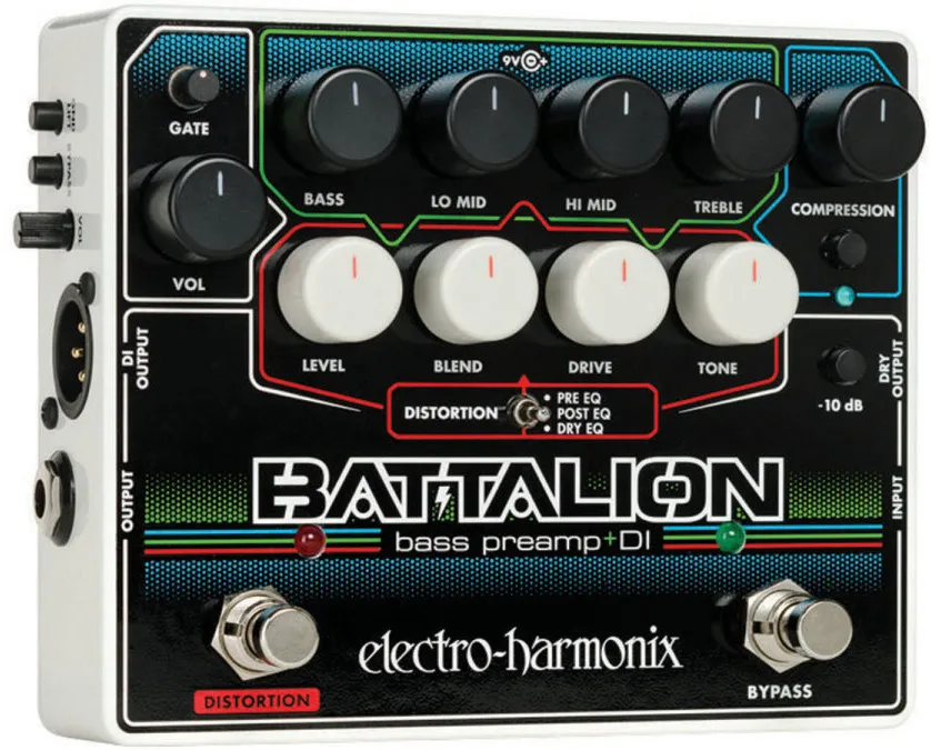 Electro-Harmonix Battalion pretpojačalo za bas g...