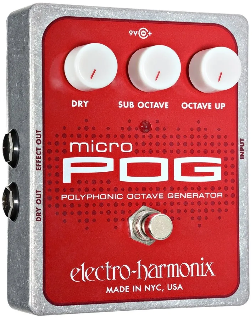 Electro-Harmonix Micro POG Polyphonic Octave Gen...