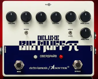 Electro-Harmonix Sovtek Deluxe Big Muff Pi fuzz/...