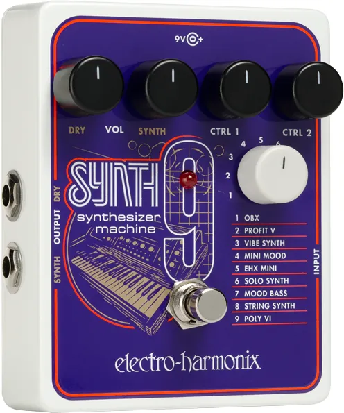Electro-Harmonix SYNTH9 Synthesizer Machine pedala