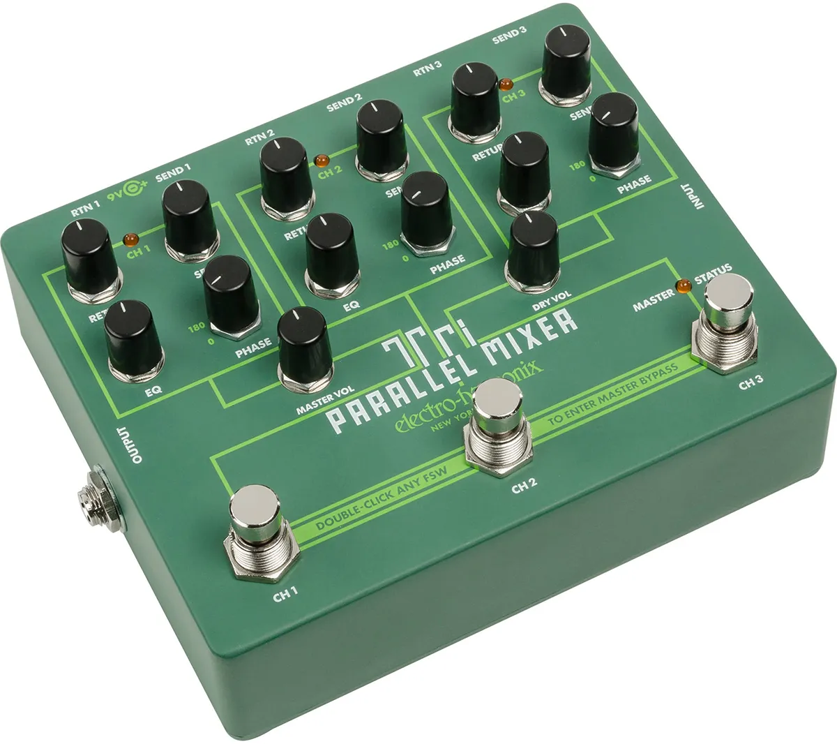 Electro-Harmonix Tri Parallel Mixer mikser/switc...