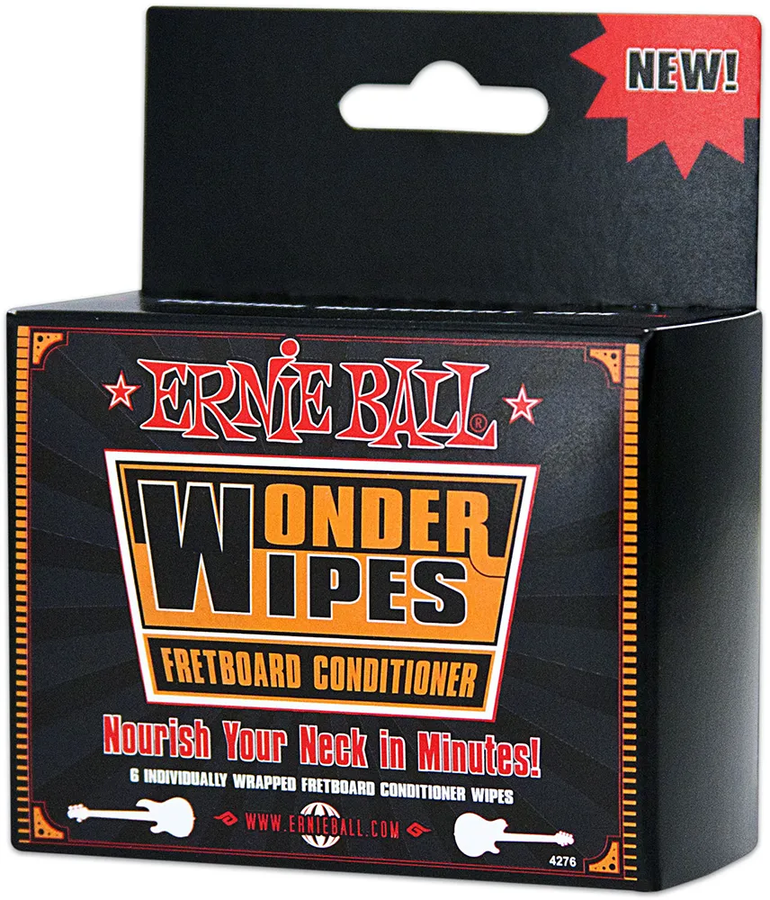 Ernie Ball 4276 Wonder Wipes Fretboard Condition...
