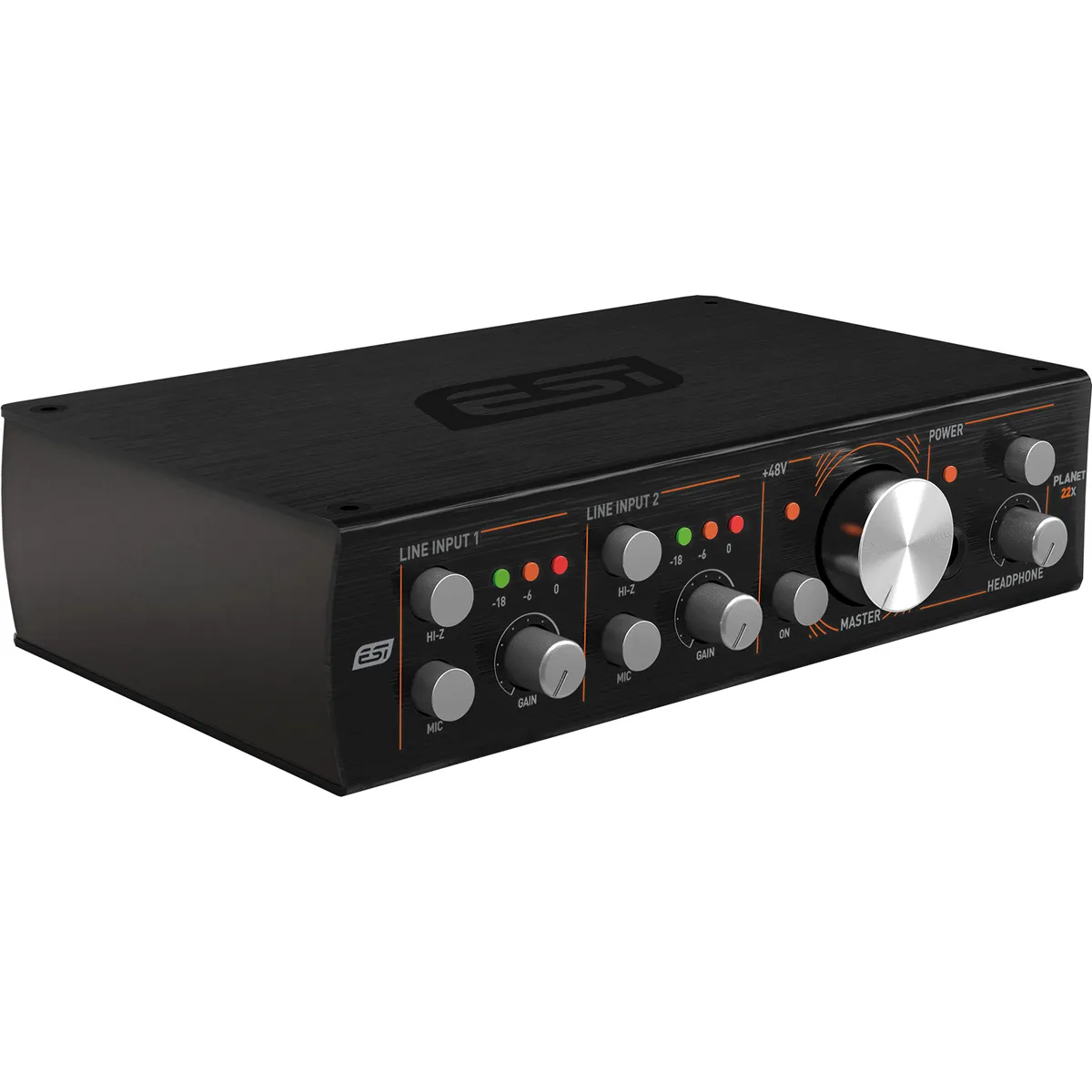 Esi Planet 22x | 2-channel Dante Audio Interface