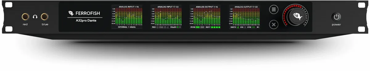 Ferrofish A32pro Dante Converter Multimode AD/DA konverter
