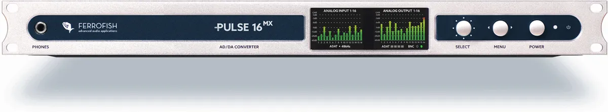 Ferrofish Pulse16 MX Singlemode AD/DA konverter