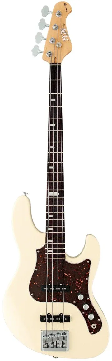 FGN Fujigen EMJ-AL-R Antique White bas gitara