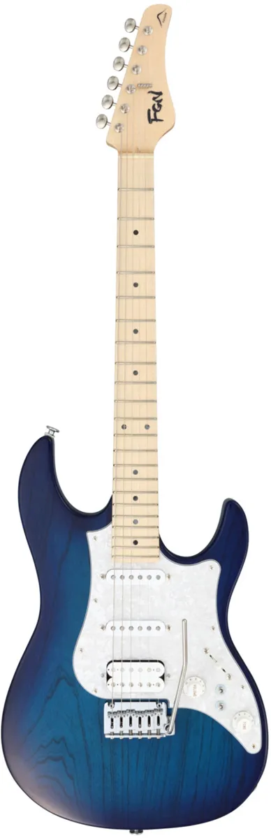 FGN Fujigen EOS2-ASH-M See-Thru Blue Burst elekt...
