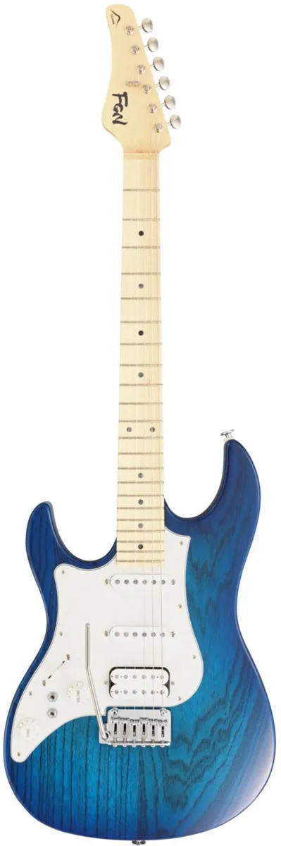 FGN Fujigen EOS2-ASH-ML Expert Odyssey Left Hand See-Thru Blue Burst električna gitara
