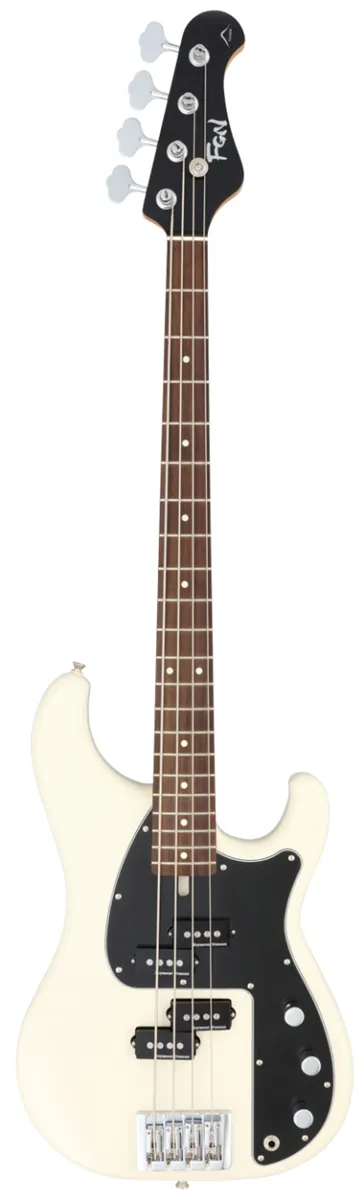 FGN Fujigen JMP2-AL-R Vintage White električna b...