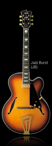 FGN Fujigen MFA-FP Jazz Burst električna gitara