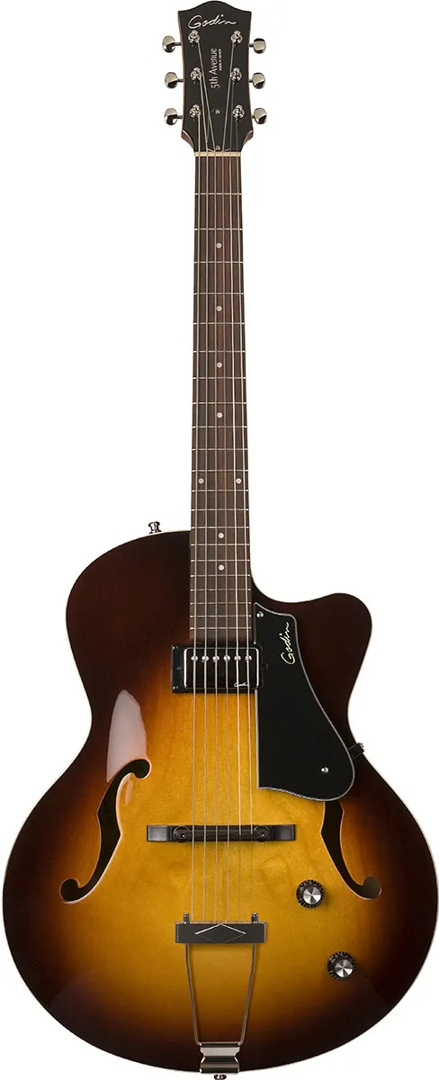 Godin 5th Avenue Composer GT  Sunburst električn...