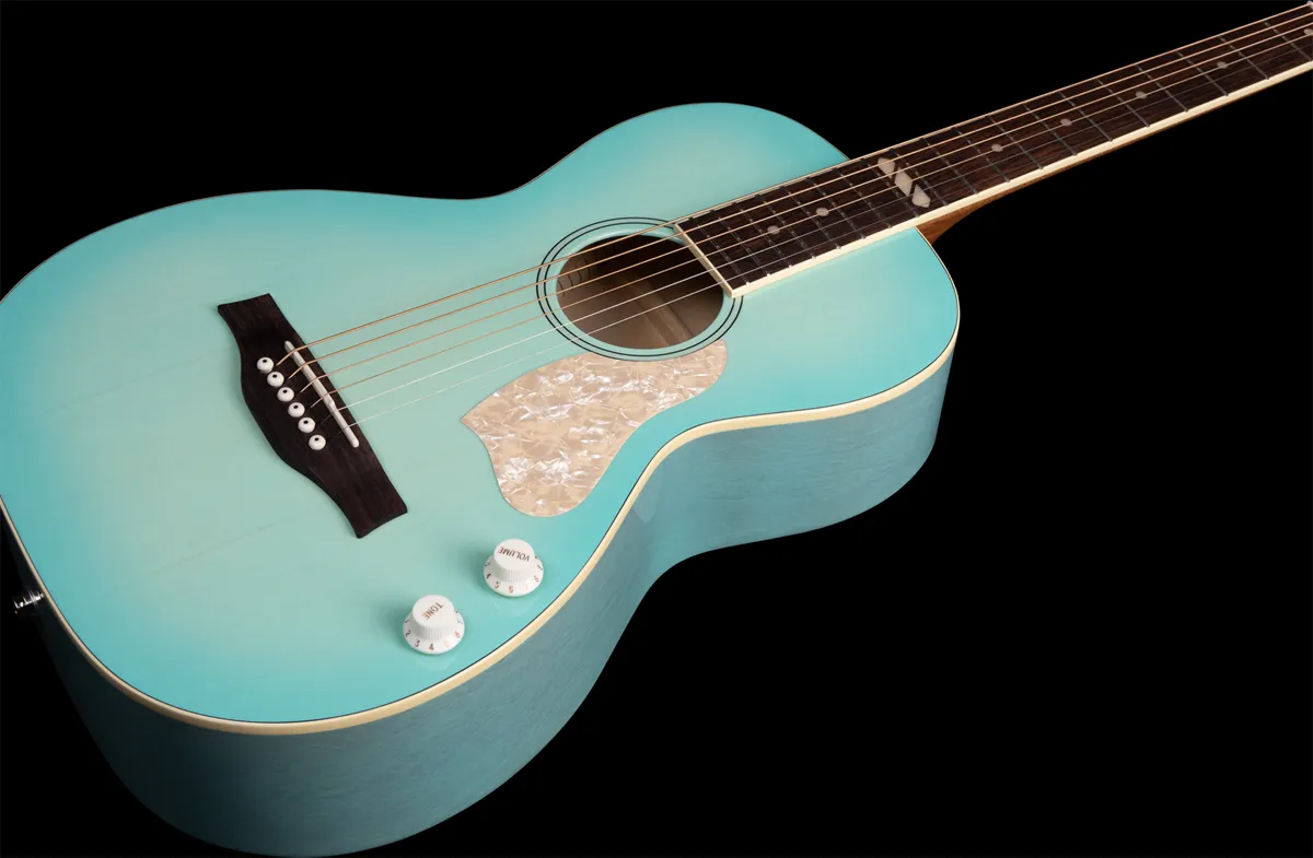 Godin Rialto Laguna Blue HG Q-Discrete Ltd elekt...