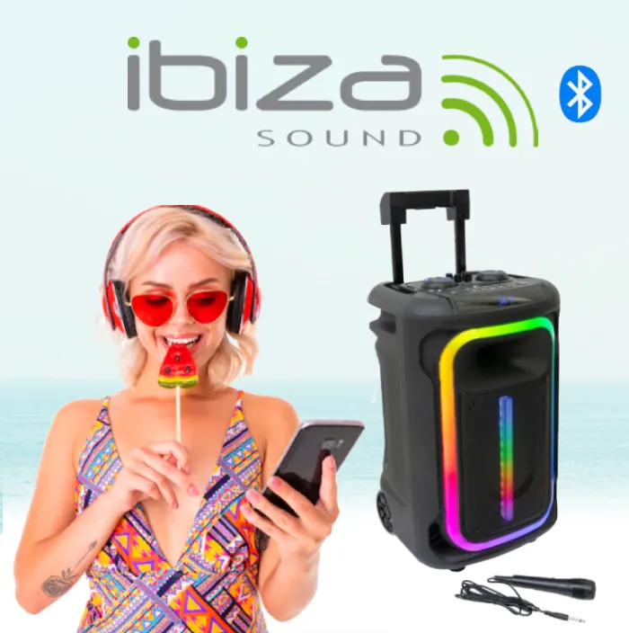 Ibiza Sound MOBILE800 bluetooth aktivna zvučna k...