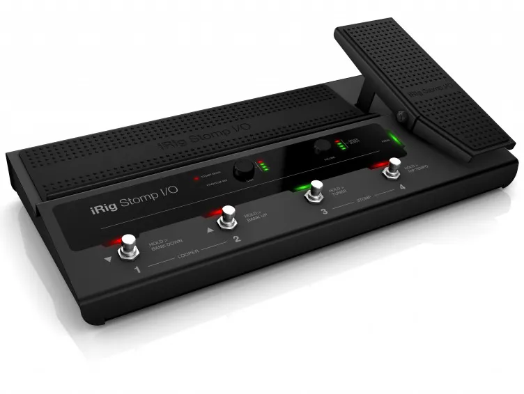 IK Multimedia iRig Stomp I/O  Pedalboard Control...