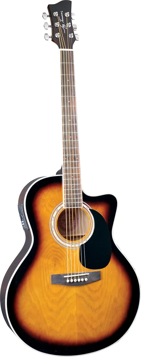 Jay Turser JTA-444CET Tobacco Sunburst elektro-a...
