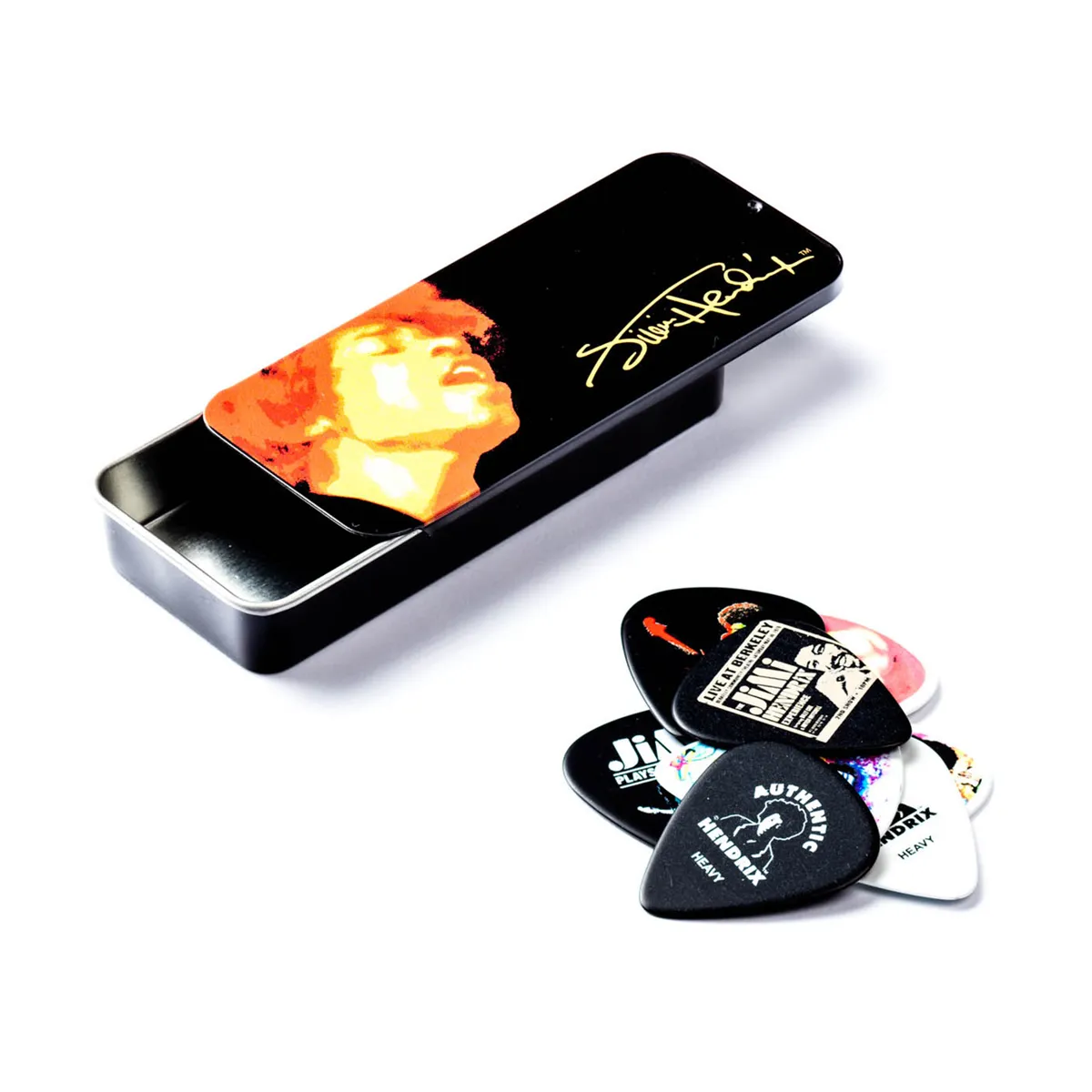 Jim Dunlop Jimi Hendrix Electric Lady Pick Tin t...