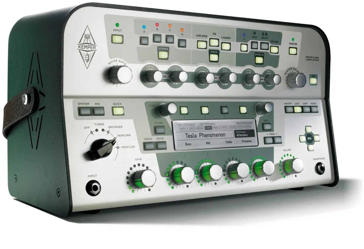 Kemper Profiling Amplifier (White) Gitarska mode...