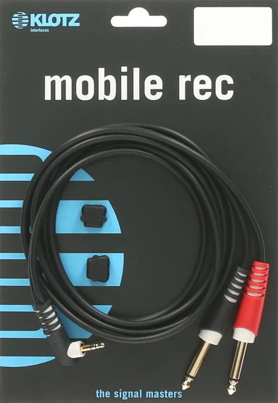 Klotz AY 5A-0100 audio kabl (2 TS 6.3mm jack na ...