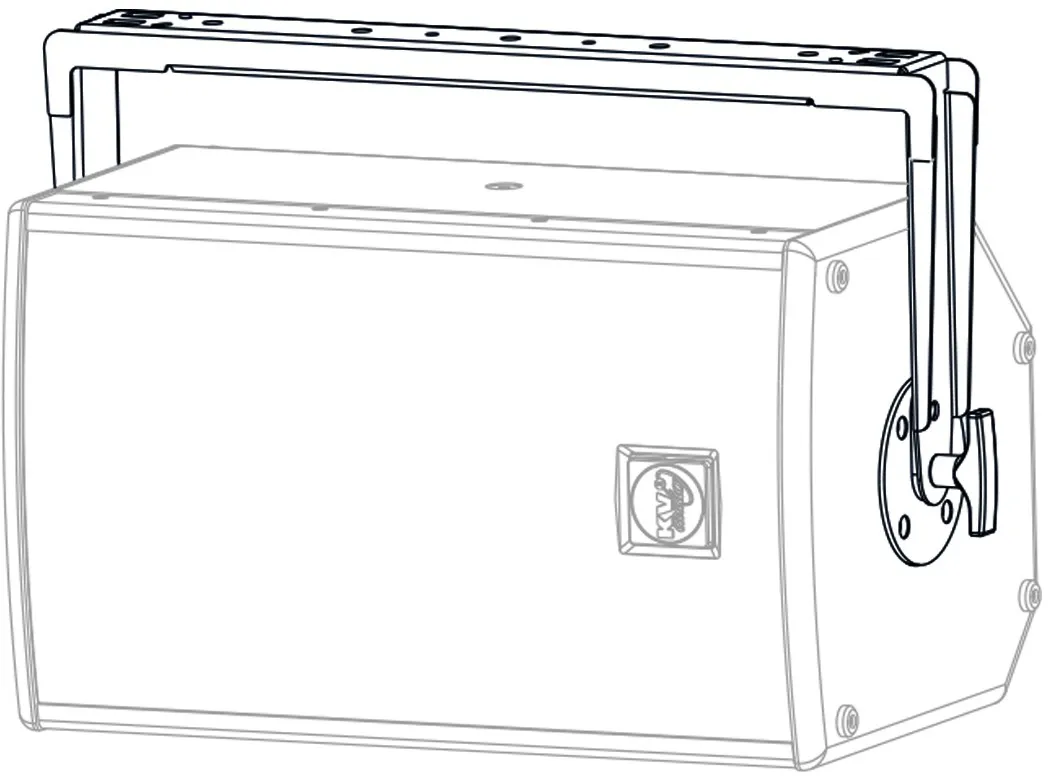 KV2 Audio ESD12 Horizontal bracket nosač
